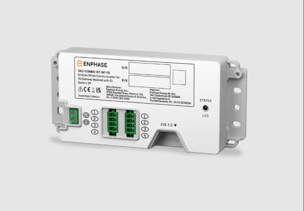 Enphase IQ Battery 5P wired communication adapter