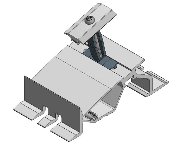 ValkPro+ Vorderfuß L15° Mitte, Alu |