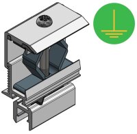 ValkPitched Endklemme für Aluprofil - T30 -...