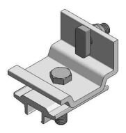 ValkPitched Montagekl. 50mm für Querschiene Side++...